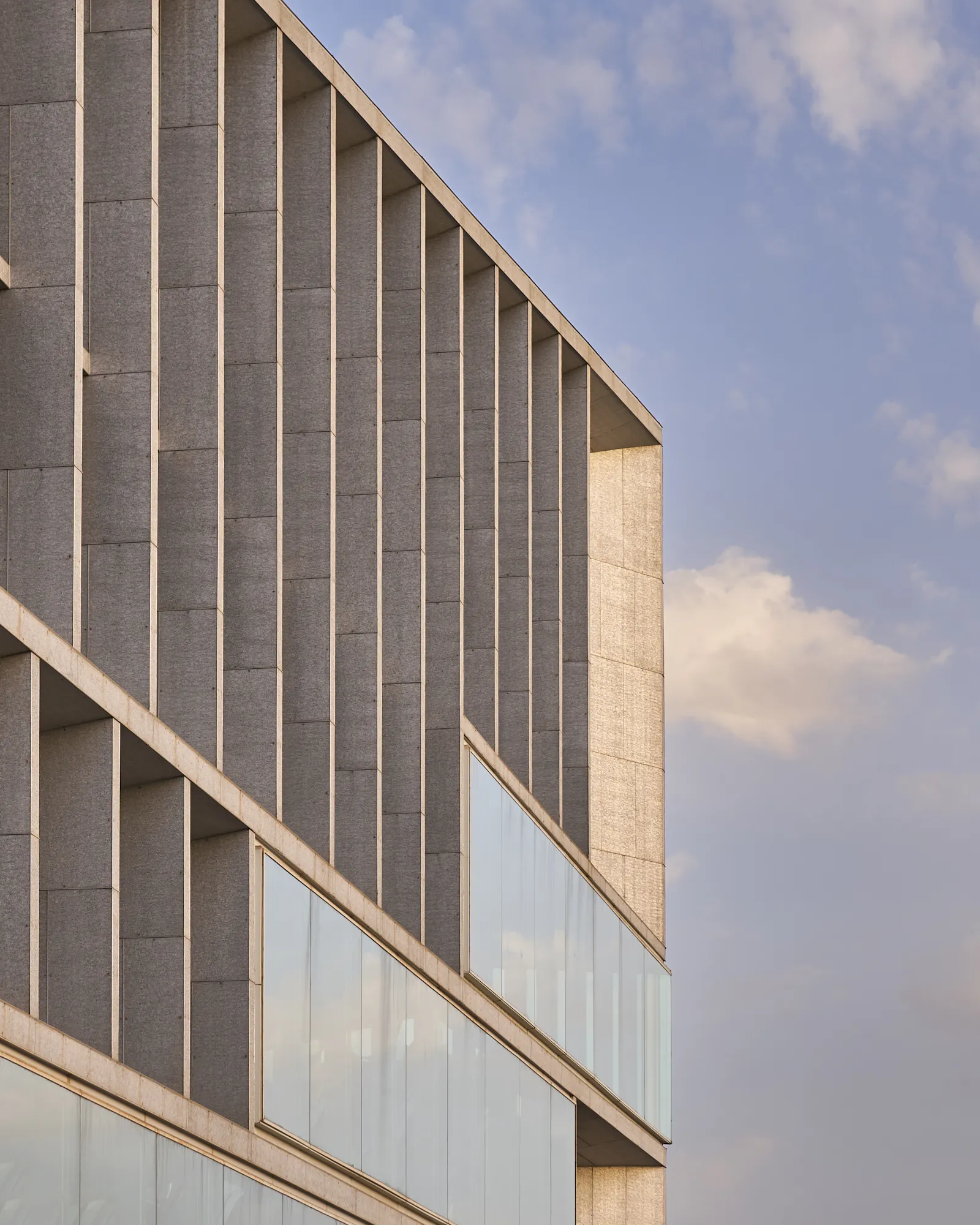 Palau de Congressos, architectural photography by David Lalush